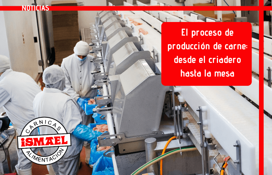 proceso de produccion de la carne espana